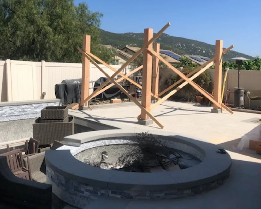 cabana work in progress