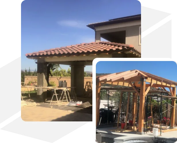 Cabanas design by san diego contractor