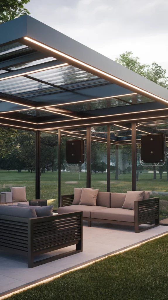 Smart Pergolas design