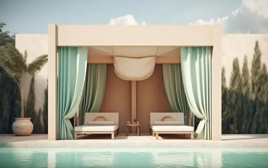 pool cabana design ideas for comfort and class