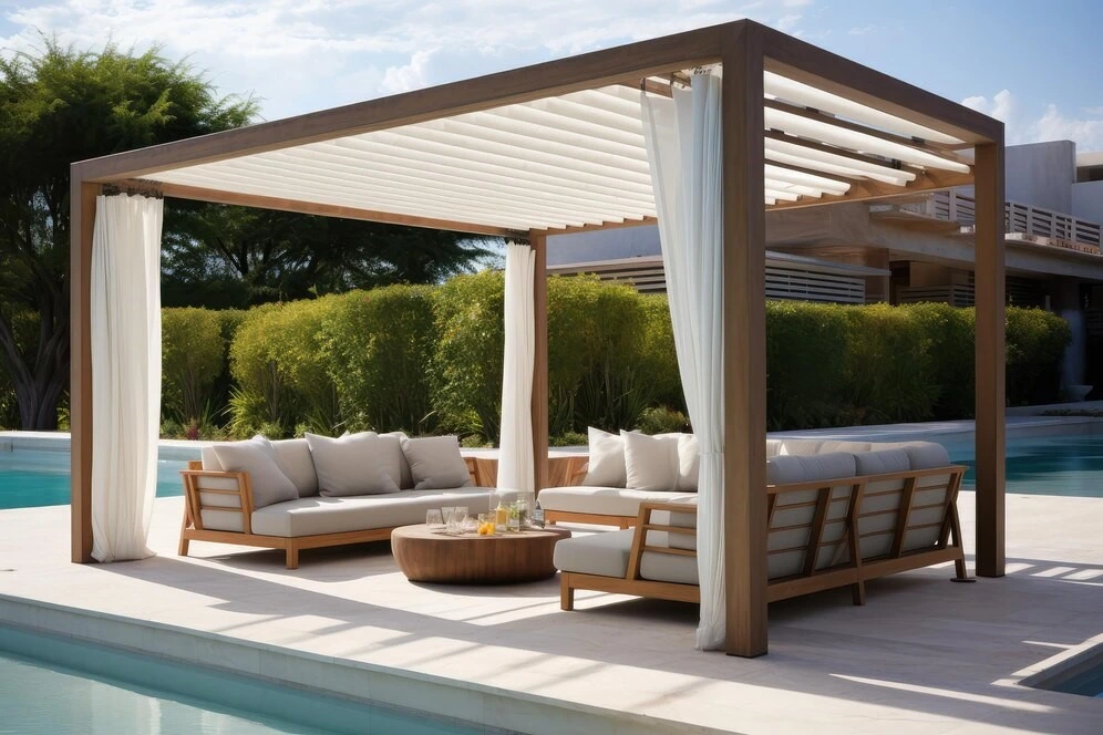 aluminum pergola in san diego
