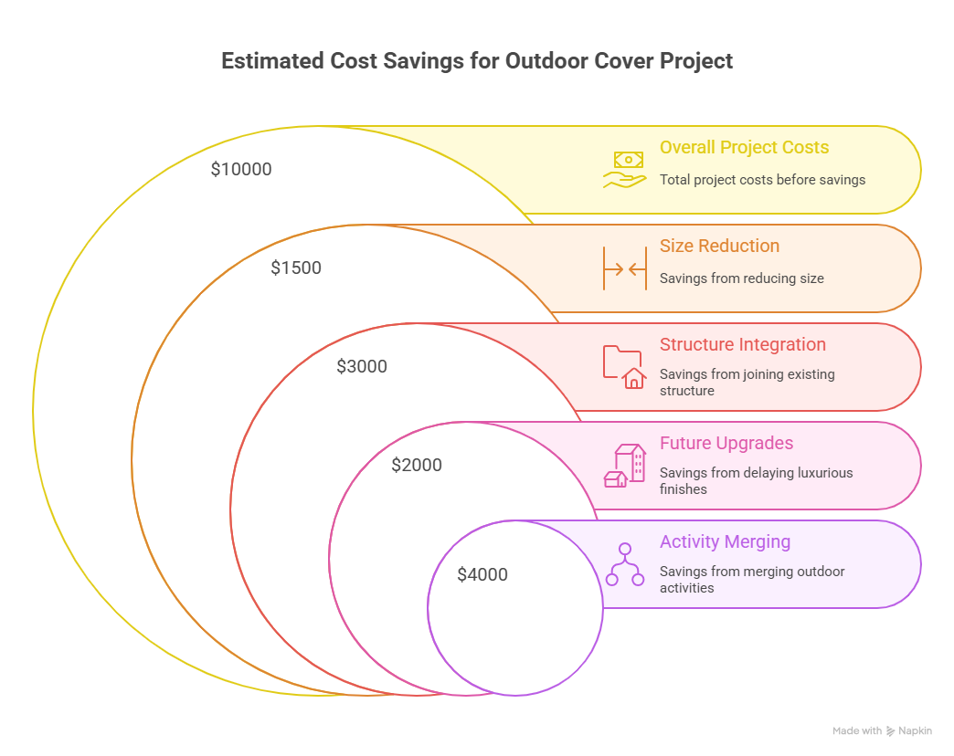 Cost‑Saving Chart of covered patio