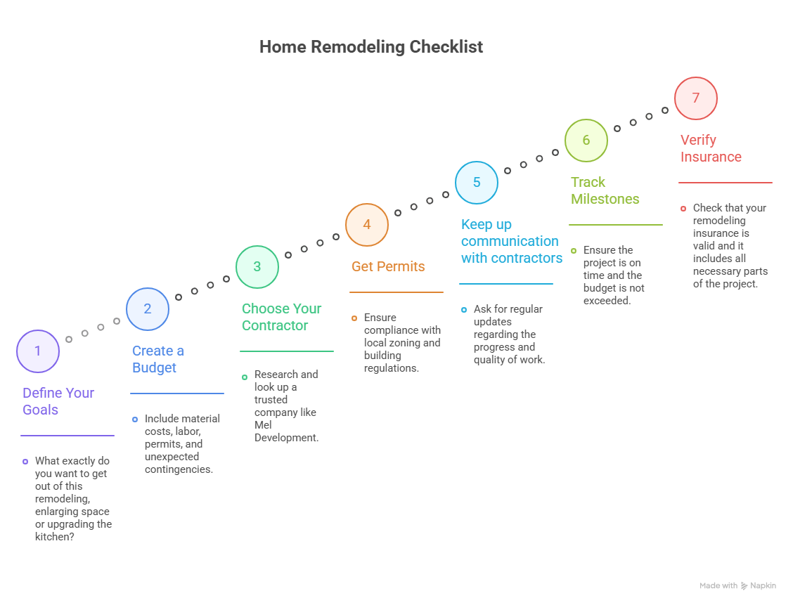Home Remodeling Checklist - visual selection