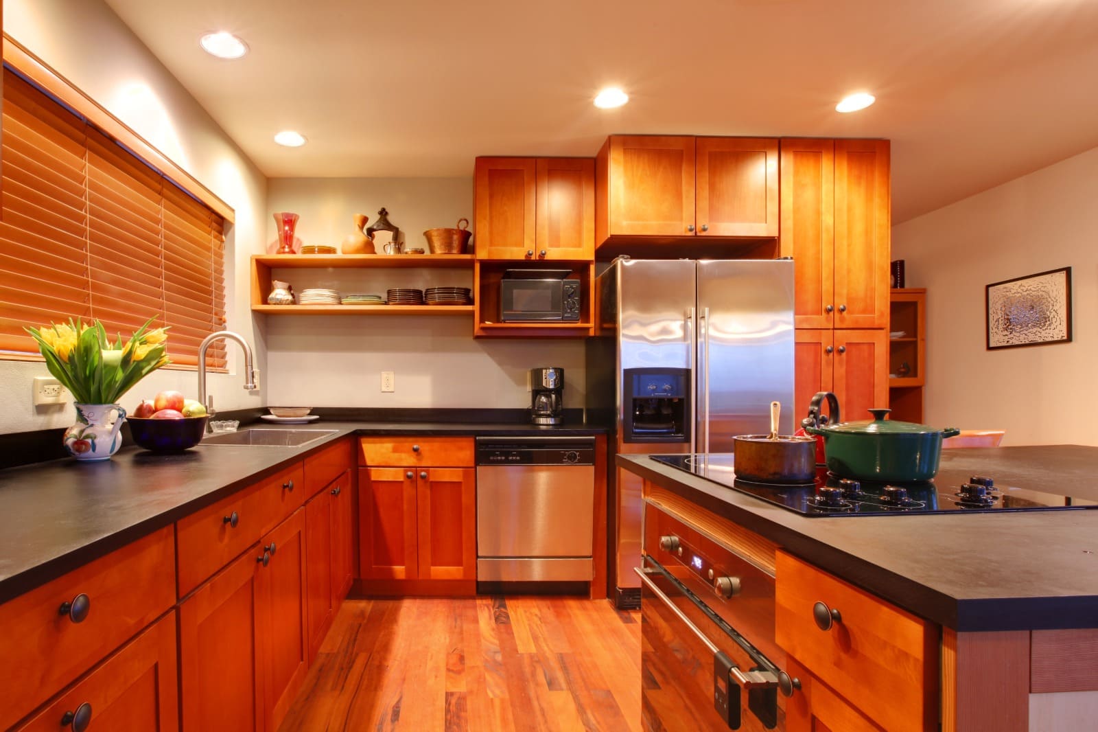 Galley kitchen layout in San Diego
