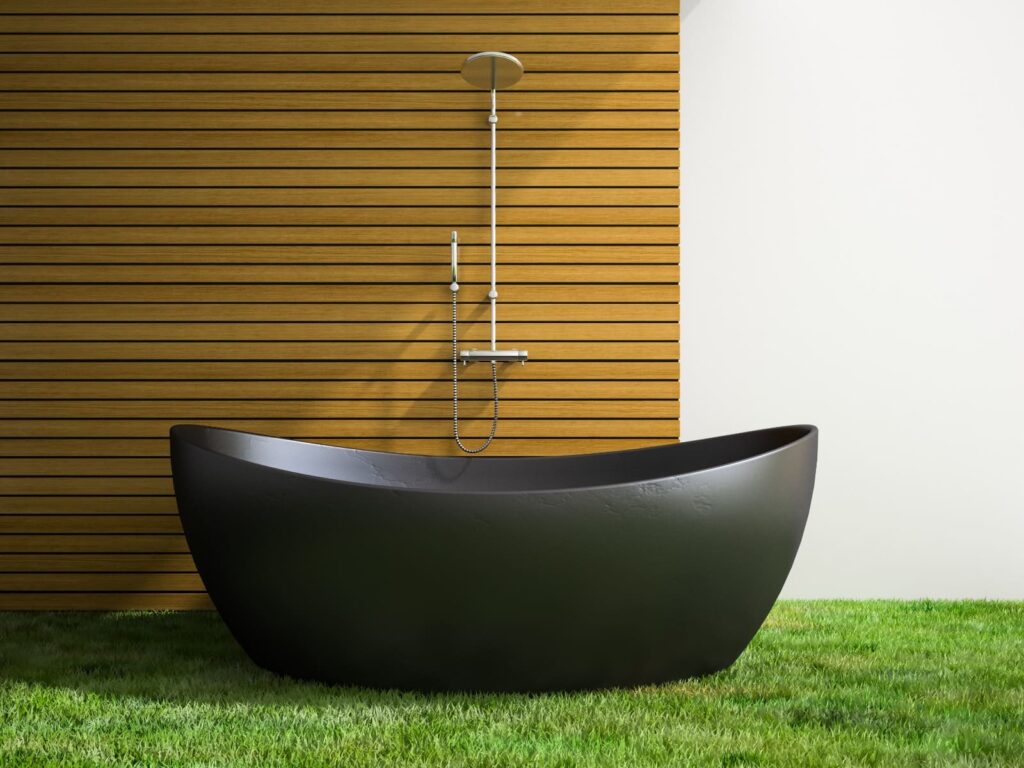 combination tub and shower