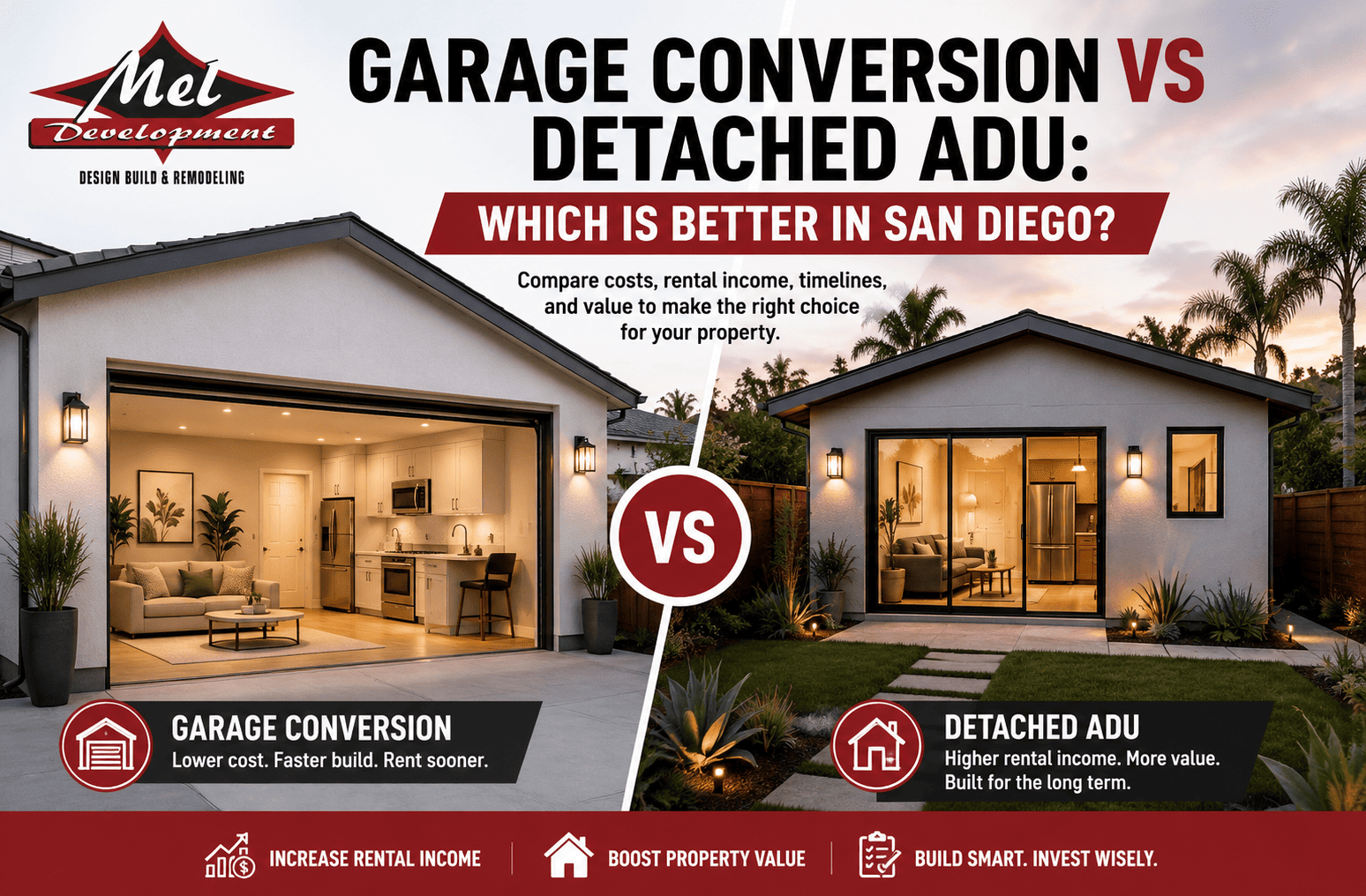 Garage Conversion vs Detached ADU: Which Is Better in San Diego?