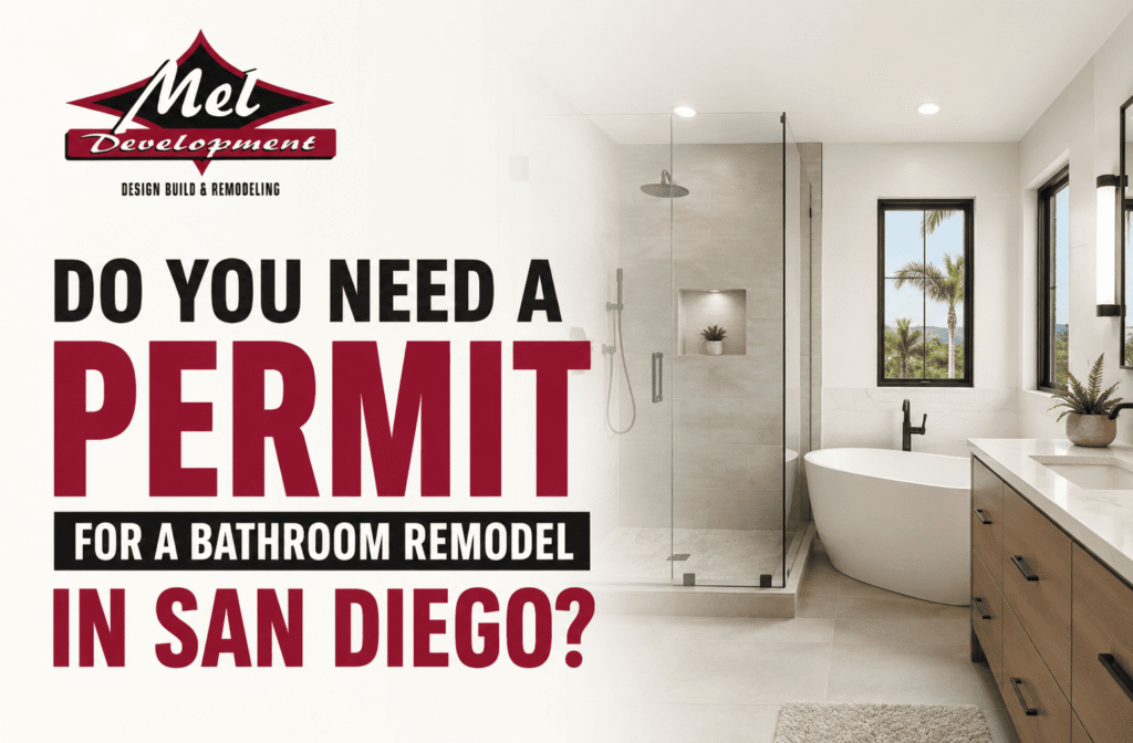 Do You Need a Permit for a Bathroom Remodel in San Diego?
